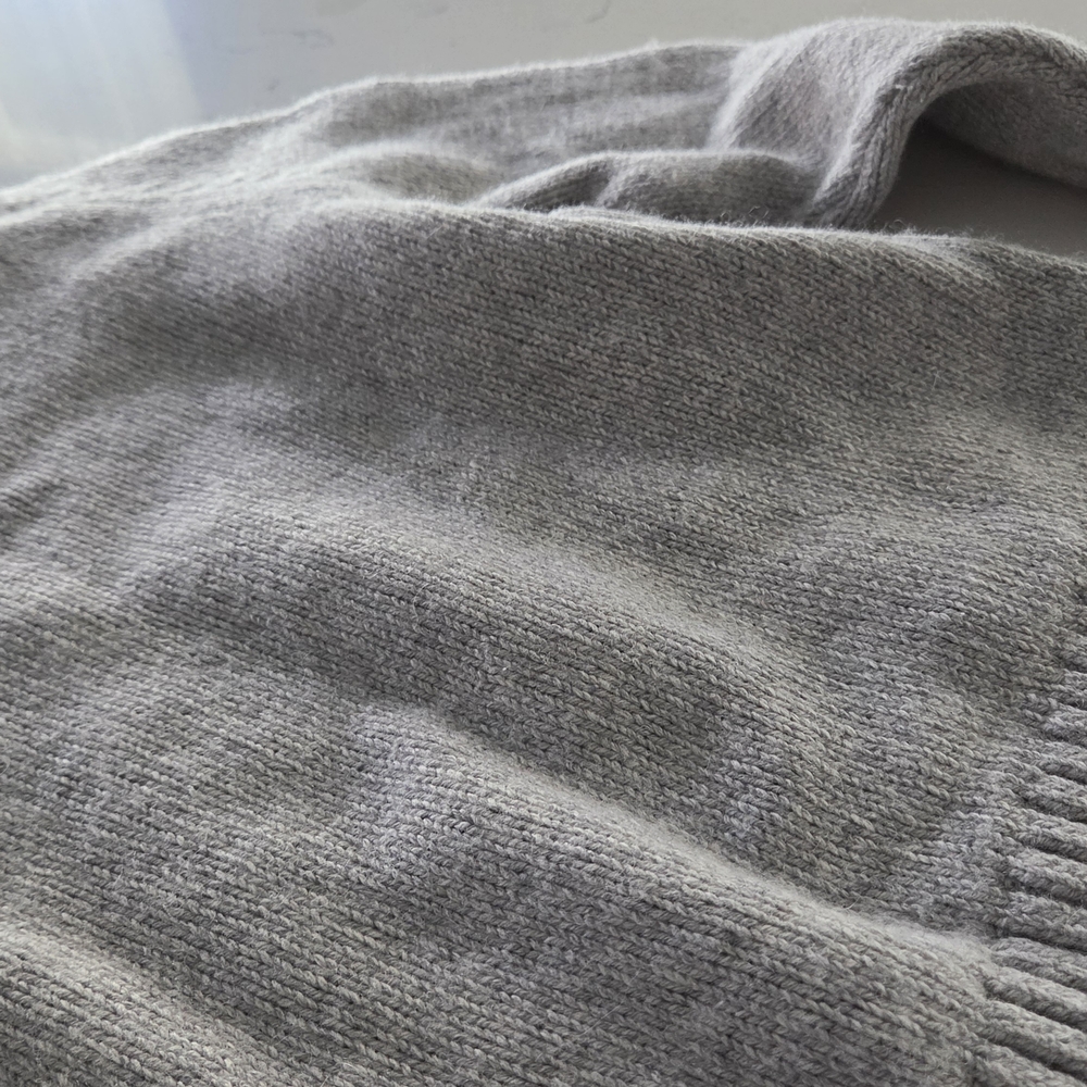 Zara Light Gray Kids Sweater - Picture 6 of 7